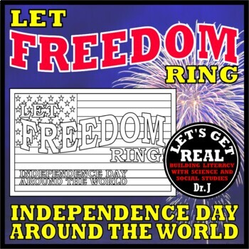 Preview of INDEPENDENCE DAY: LET FREEDOM RING! Activity Book