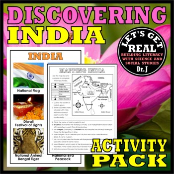 Preview of INDIA: Discovering India Activity Pack