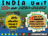 INDIA UNIT Mega-Bundle - 7 PPTs and 13 pages of ISN handou