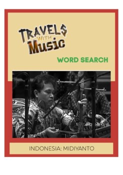 Preview of INDONESIAN CULTURE WORD SEARCH PUZZLE MIDIYANTO
