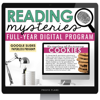 Preview of READING MYSTERIES FULL-YEAR PROGRAM | DIGITAL