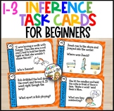 INFERENCE TASK CARDS for Beginners 1-3 Grade