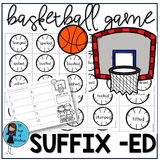 INFLECTIONAL ENDING SUFFIX ED Basketball Phonics Review Ga
