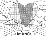 INFLUENTIAL Good Vibes Only Coloring Page for VBS