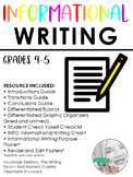 INFO Informational Essay Writing Resource Pack