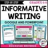 INFORMATIVE WRITING for Middle School - DIGITAL - Google