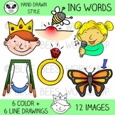 ING Word Family Clip Art