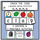 CRACK THE CODE L BLENDS CENTER ACTIVITIES