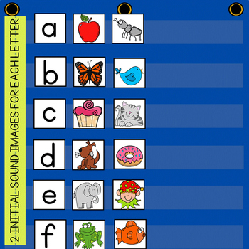 INITIAL SOUNDS PHONEMIC AWARENESS MATCHING ACTIVITY by kinder tweets