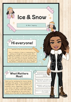 Preview of INQUIRY GUIDE: ICE & SNOW