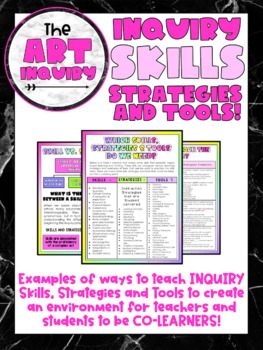 Preview of INQUIRY Skills, Strategies and Tools! | Teacher Guide