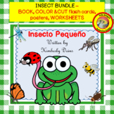 INSECTOS BUNDLE-Spanish insects bundle book,posters,flash 
