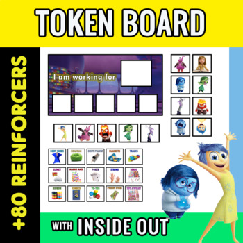 Preview of INSIDE OUT Token Board + 90 reinforcers