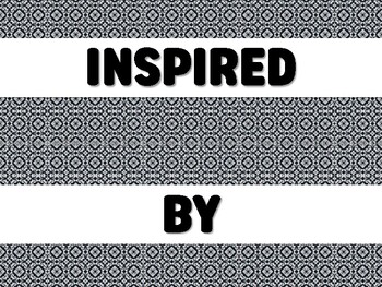 Preview of INSPIRED BY GREATNESS Black History Month Bulletin Board Decor Kit
