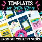 INSTAGRAM STORIES | Canva Templates for TPT Sellers