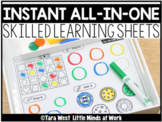 INSTANT All-in-One Skilled Learning Sheets