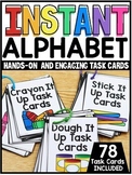 INSTANT Alphabet Hands-On Task Cards