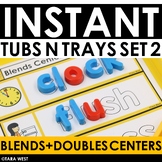 INSTANT BLENDS+DOUBLES Tubs N Trays SET 2: MORNING WORK, C
