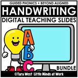 INSTANT DIGITAL HANDWRITING Teaching Slides: The Bundle