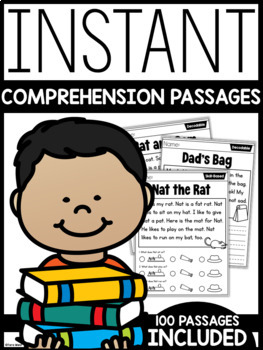 Preview of INSTANT Differentiated Reading Comprehension Passages GOOGLE™ SLIDES