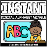 INSTANT Digital Alphabet Fluency Mingle | DISTANCE LEARNING |