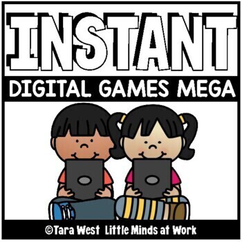 Preview of INSTANT Digital Games 275 PRE-LOADED TO SEESAW AND GOOGLE SLIDES READY™ GAMES