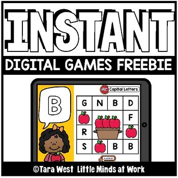 Preview of INSTANT Digital Games | FREE PREVIEW | SEESAW & GOOGLE SLIDES