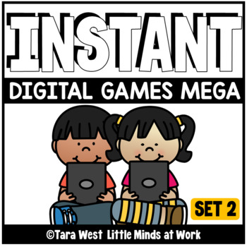 Preview of INSTANT Digital Games PART 2 PRE-LOADED TO SEESAW & GOOGLE SLIDES **250 GAMES**