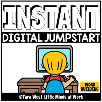 Preview of INSTANT Digital Jumpstart Games: 200 Word Builders SEESAW & GOOGLE SLIDES