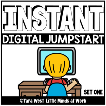 Preview of INSTANT Digital Jumpstart Games: SET ONE PRE-LOADED TO SEESAW & GOOGLE SLIDES™