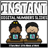 INSTANT Digital Numbers 0-20 Slide Decks PRE-LOADED TO SEESAW & GOOGLE SLIDES™