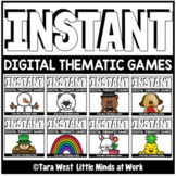 INSTANT Digital THEMATIC Games PRE-LOADED TO SEESAW & GOOG