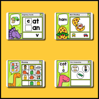 INSTANT Digital Thematic Mini Games: PIGS LOADED TO SEESAW & GOOGLE SLIDES