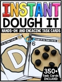 INSTANT Dough Exploration Hands-On Task Cards