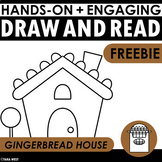 INSTANT Draw and Read - Gingerbread Directed Drawing A FRE