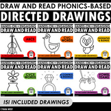 INSTANT Draw and Read - 151 PHONICS-BASED Directed Drawing
