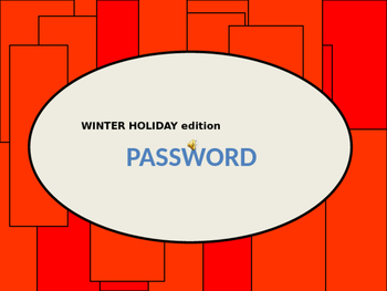 Preview of NO-PREP CHRISTMAS WINTER HOLIDAY PARTY GAME (A Synonym Game)