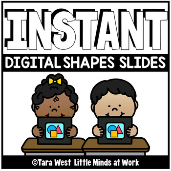 Preview of INSTANT Shapes Slide Decks PRE-LOADED TO SEESAW & GOOGLE SLIDES™