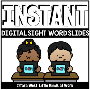Preview of INSTANT Sight Words Slide Decks + EDITABLE PRE-LOADED TO SEESAW & GOOGLE SLIDES™