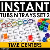 INSTANT TIME Tubs N Trays SET 2: MORNING WORK, CENTERS, EA