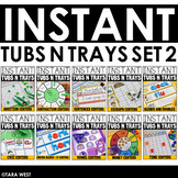 INSTANT Tubs N Trays SET 2: THE BUNDLE MORNING WORK, CENTE
