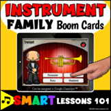 INSTRUMENT FAMILY BOOM CARDS™ Musical Instrument Game Musi