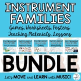 Instrument Families Bundle: Lesson, Posters, Mp3's, Story,