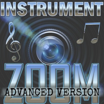 Preview of INSTRUMENT ZOOM - ADVANCED VERSION - Orchestra Game - Elementary Music - PPT