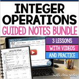 INTEGER OPERATIONS GUIDED NOTES AND PRACTICE BUNDLE