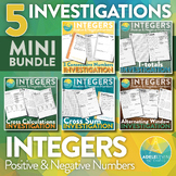 INTEGERS: 5 Investigations Mini-Bundle