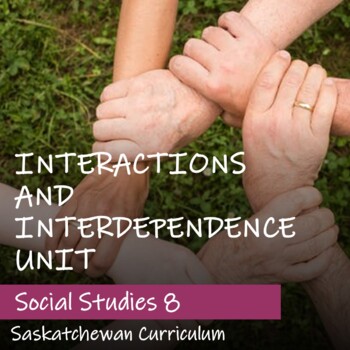 Preview of INTERACTIONS AND INTERDEPENDENCE Unit Plan - Saskatchewan Social Studies 8