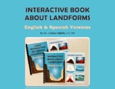 INTERACTIVE BOOK ABOUT LANDFORMS - English & Spanish Versions