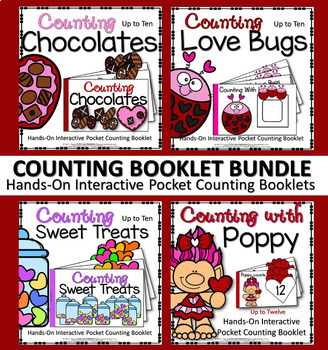 Preview of INTERACTIVE COUNTING (4) BOOKLET BUNDLE