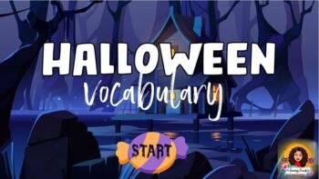 Preview of WHAT IS THIS? HALLOWEEN VOCABULARY PRESENTATION